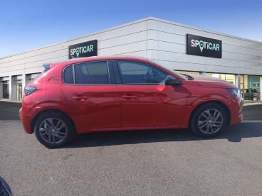SPOTICAR Peugeot 208 Bluehdi 100 S&s Bvm6 Style Occasion - Citadine Diesel Rouge - Ales - 1204036808_4