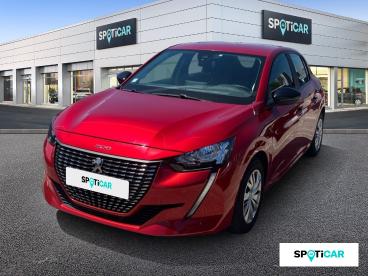 SPOTICAR Peugeot 208 Bluehdi 100 S&s Bvm6 Active Occasion - Citadine Diesel Rouge - Nice - 1204043356_1