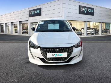 SPOTICAR Peugeot 208 50 Kwh 136ch Style Occasion - Citadine Electrique Teinte Opaque Blanc Banquise - Honfleur - 1204043560_2
