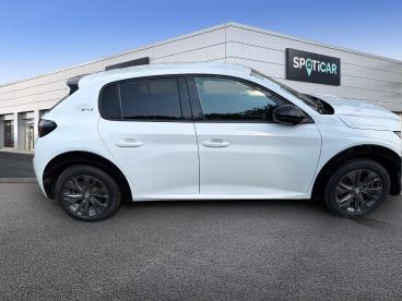 SPOTICAR Peugeot 208 50 Kwh 136ch Style Occasion - Citadine Electrique Teinte Opaque Blanc Banquise - Honfleur - 1204043560_4