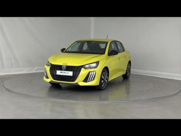 SPOTICAR Peugeot 208 1.2 Puretech 100ch S&s Active Occasion - Citadine Essence Jaune - Beauvais - 1204051340_1