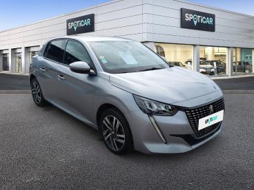 SPOTICAR Peugeot 208 Bluehdi 100 S&s Bvm6 Allure Pack Occasion - Citadine Diesel Gris - Honfleur - 1204053028_3