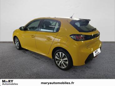 SPOTICAR Peugeot 208 Puretech 100 S&s Eat8 Active Pack Occasion - Citadine Essence Jaune - Coutances - 1204053116_2