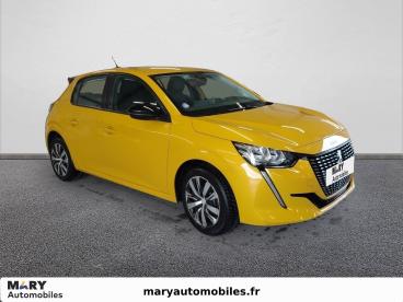 SPOTICAR Peugeot 208 Puretech 100 S&s Eat8 Active Pack Occasion - Citadine Essence Jaune - Coutances - 1204053116_5