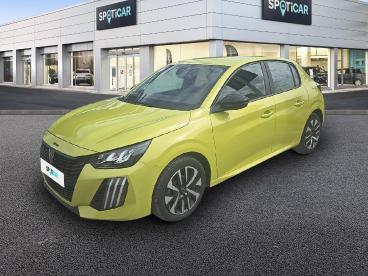 SPOTICAR Peugeot 208 1.2 Puretech 100ch S&s Active Occasion - Citadine Essence Jaune - Elbeuf - 1204056049_1