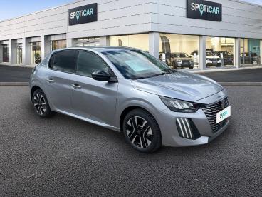 SPOTICAR Peugeot 208 Hybrid 110 Ch E-dcs6 Allure Occasion - Citadine Essence Noir - Pontivy - 1204057103_3