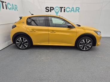 SPOTICAR Peugeot 208 Electrique 50 Kwh 136ch Gt Occasion - Citadine Electrique Jaune - Cavaillon - 1204057240_4