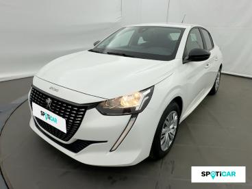 SPOTICAR Peugeot 208 1.2 Puretech 75ch S&s Active Occasion - Citadine Essence Blanc Banquise (o) - Bourg En Bresse - 1204057754_1