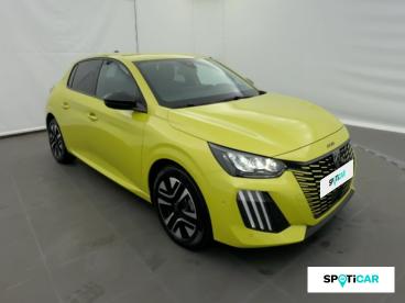 SPOTICAR Peugeot 208 1.2 100ch S&s Allure Occasion - Citadine Essence Jaune - Bourg En Bresse - 1204057773_3