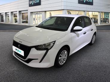 SPOTICAR Peugeot 208 1.5 Bluehdi 100 Premium Pack Occasion - Utilitaire Diesel Blanc Banquise - Quimper - 1204059791_1