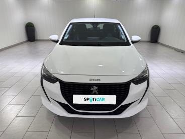 SPOTICAR Peugeot 208 1.5 Bluehdi 100 Premium Pack Occasion - Utilitaire Diesel Blanc Banquise - Quimper - 1204059791_2