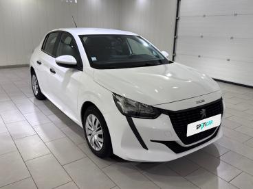 SPOTICAR Peugeot 208 1.5 Bluehdi 100 Premium Pack Occasion - Utilitaire Diesel Blanc Banquise - Quimper - 1204059791_3