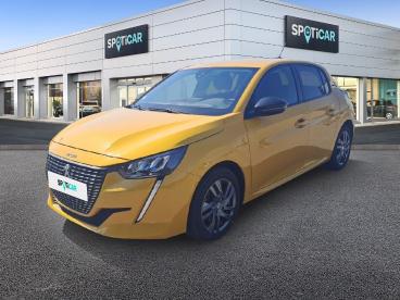 SPOTICAR Peugeot 208 Puretech 100 S&s Bvm6 Style Occasion - Citadine Essence Jaune - Cesson-sevigne - 1204061329_1