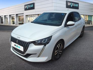 SPOTICAR Peugeot 208 Puretech 100 S&s Bvm6 Allure Occasion - Citadine Essence Blanc - Rouen - 1204064745_1