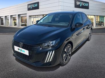 SPOTICAR Peugeot 208 1.2 100ch S&s Allure Occasion - Citadine Essence Noir Perla Nera (m) - Bourgoin Jallieu - 1204067834_1