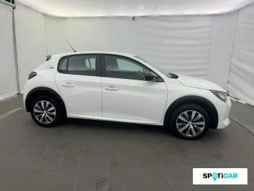 SPOTICAR Peugeot 208 E-208 136ch Active Pack Occasion - Citadine Electrique Blanc Banquise (o) - Grenoble - 1204074011_4