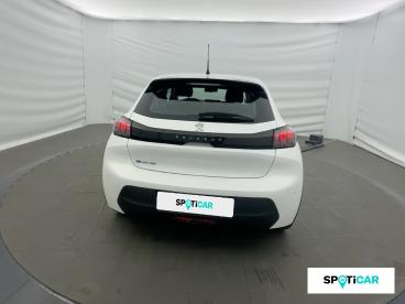 SPOTICAR Peugeot 208 E-208 136ch Active Pack Occasion - Citadine Electrique Blanc Banquise (o) - Grenoble - 1204074011_5
