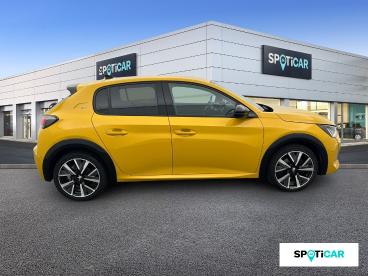 SPOTICAR Peugeot 208 Puretech 100 S&s Bvm6 Gt Occasion - Citadine Essence Jaune - Chateaubernard - 1204075253_4