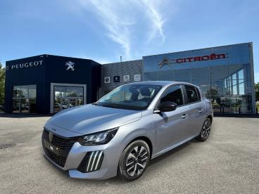 SPOTICAR Peugeot 208 Hybrid 110 E-dcs6 Style Occasion - Citadine Hybride Gris Clair - Auterive - 1204077964_1