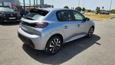 SPOTICAR Peugeot 208 Hybrid 110 E-dcs6 Style Occasion - Citadine Hybride Gris Clair - Auterive - 1204077964_5