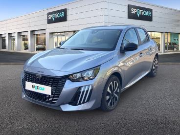 SPOTICAR Peugeot 208 1.2 Hybrid 110ch Style E-dcs6 Occasion - Citadine Hybride Gris Artense (m) - Albertville - 1204080543_1