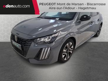 SPOTICAR Peugeot 208 Puretech 100 S&s Bvm6 Allure Occasion - Citadine Essence Gris - Biscarrosse - 1204081685_1