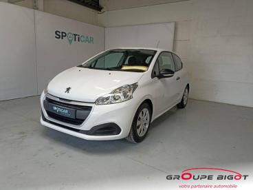 SPOTICAR Peugeot 208 1.0 Puretech Access 3p Occasion - Citadine Essence Blanc Banquise - Vendome - 1204085989_1