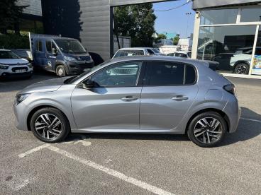SPOTICAR Peugeot 208 Puretech 130 S&s Eat8 Allure Pack Occasion - Citadine Essence Gris Clair - Vert Saint Denis - 1204086605_4