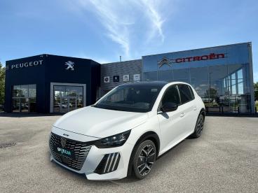 SPOTICAR Peugeot 208 Hybrid 145 Edcs6 Gt Occasion - Citadine Hybride Blanc - Auterive - 1204093820_1