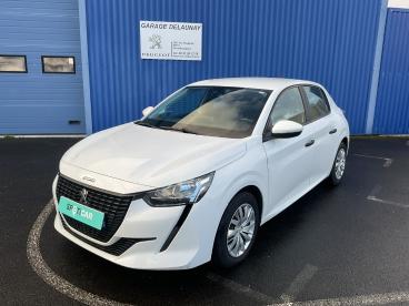 SPOTICAR Peugeot 208 1.5 Bluehdi 100 S&s Premium Occasion - Utilitaire Diesel Blanc - St-georges-sur-loire - 1204102519_1