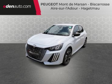 SPOTICAR Peugeot 208 Electrique 156ch 54 Kwh Allure Occasion - Citadine Electrique Blanc - Biscarrosse - 1204103447_1
