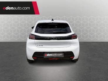 SPOTICAR Peugeot 208 Electrique 156ch 54 Kwh Allure Occasion - Citadine Electrique Blanc - Biscarrosse - 1204103447_4