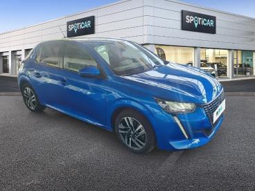 SPOTICAR Peugeot 208 Puretech 100 S&s Eat8 Allure Occasion - Citadine Essence Teinte Spéciale Bleu Vertigo - Roanne - 1204104311_3