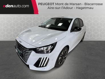 SPOTICAR Peugeot 208 100 S&s Bvm6 Allure Occasion - Citadine Essence Blanc - Biscarrosse - 1204105392_1