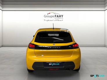 SPOTICAR Peugeot 208 Puretech 100 S&s Bvm6 Allure Occasion - Citadine Essence Jaune - Messimy - 1204106932_4
