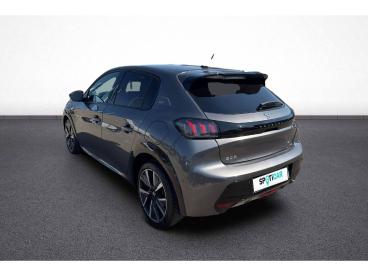 SPOTICAR Peugeot 208 Puretech 100 S&s Eat8 Gt Occasion - Citadine Essence Gris - Orange - 1204107111_4