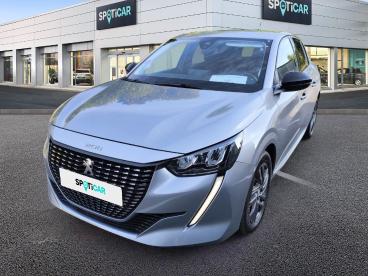 SPOTICAR Peugeot 208 Puretech 100 S&s Eat8 Style Occasion - Citadine Essence Gris - Aulnay - 1204109294_1