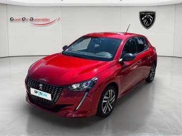 SPOTICAR Peugeot 208 1.2 Puretech 100ch S&s Allure Eat8 Occasion - Citadine Essence Jaune - Illzach - 1204110087_1