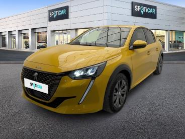 SPOTICAR Peugeot 208 Electrique 50 Kwh 136ch Roadtrip Occasion - Citadine Electrique Jaune - Marseille Cedex 8 - 1204120209_1