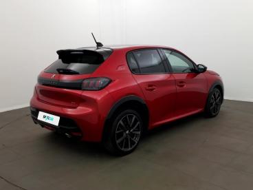 SPOTICAR Peugeot 208 Puretech 100 S&s Eat8 Gt Occasion - Citadine Essence Rouge - Venissieux - 1204127874_5