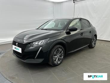 SPOTICAR Peugeot 208 E-208 Style Occasion - Citadine Electrique Noir Perla Nera - Bourg En Bresse - 1204128763_1