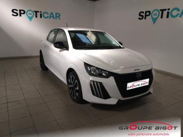 SPOTICAR Peugeot 208 1.2 Hybrid 110ch Style E-dcs6 Occasion - Citadine Hybride Blanc Okénite (m) - La chaussee saint victor - 1204128888_2