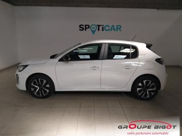SPOTICAR Peugeot 208 1.2 Hybrid 110ch Style E-dcs6 Occasion - Citadine Hybride Blanc Okénite (m) - La chaussee saint victor - 1204128888_5