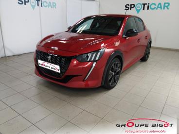 SPOTICAR Peugeot 208 1.2 Puretech 100ch S&s Gt Eat8 Occasion - Citadine Essence Rouge Elixir (v) - La chaussee saint victor - 1204134059_1