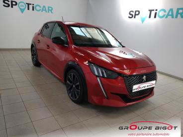 SPOTICAR Peugeot 208 1.2 Puretech 100ch S&s Gt Eat8 Occasion - Citadine Essence Rouge Elixir (v) - La chaussee saint victor - 1204134059_2