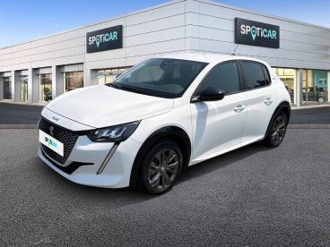 SPOTICAR Peugeot 208 Electrique 50 Kwh 136ch Style Occasion - Citadine Electrique Blanc - Lormont - 1204134901_1
