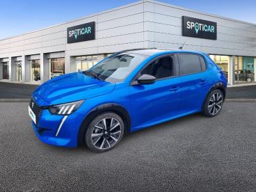 SPOTICAR Peugeot 208 1.5 Bluehdi 100ch S&s Gt Occasion - Citadine Diesel Bleu Vertigo (v) - St Leonard - 1204137411_1