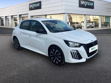 SPOTICAR Peugeot 208 1.2 Puretech 75ch S&s Active Occasion - Citadine Essence Blanc Banquise (o) - Bruay La Buissiere - 1204137610_3