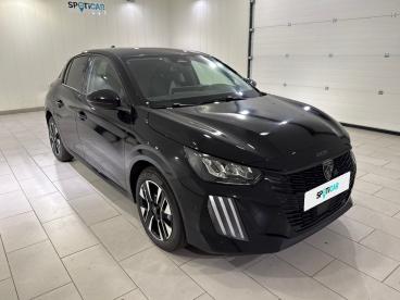 SPOTICAR Peugeot 208 1.2 Hybrid 110ch Allure E-dcs6 Occasion - Citadine Hybride Noir Perla Nera (m) - Quimper - 1204141247_3