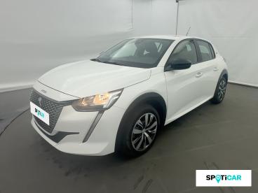 SPOTICAR Peugeot 208 E-208 136ch Active Occasion - Citadine Electrique Blanc Banquise (o) - Seynod - 1204141490_1